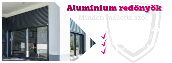 Alumínium redőnyök