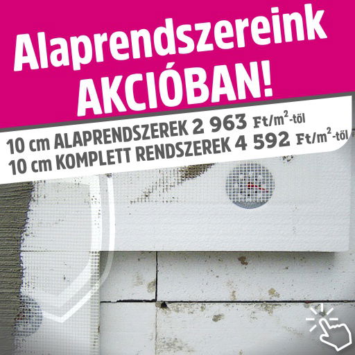 Komplett hőszigetelés rendszerakcióink
