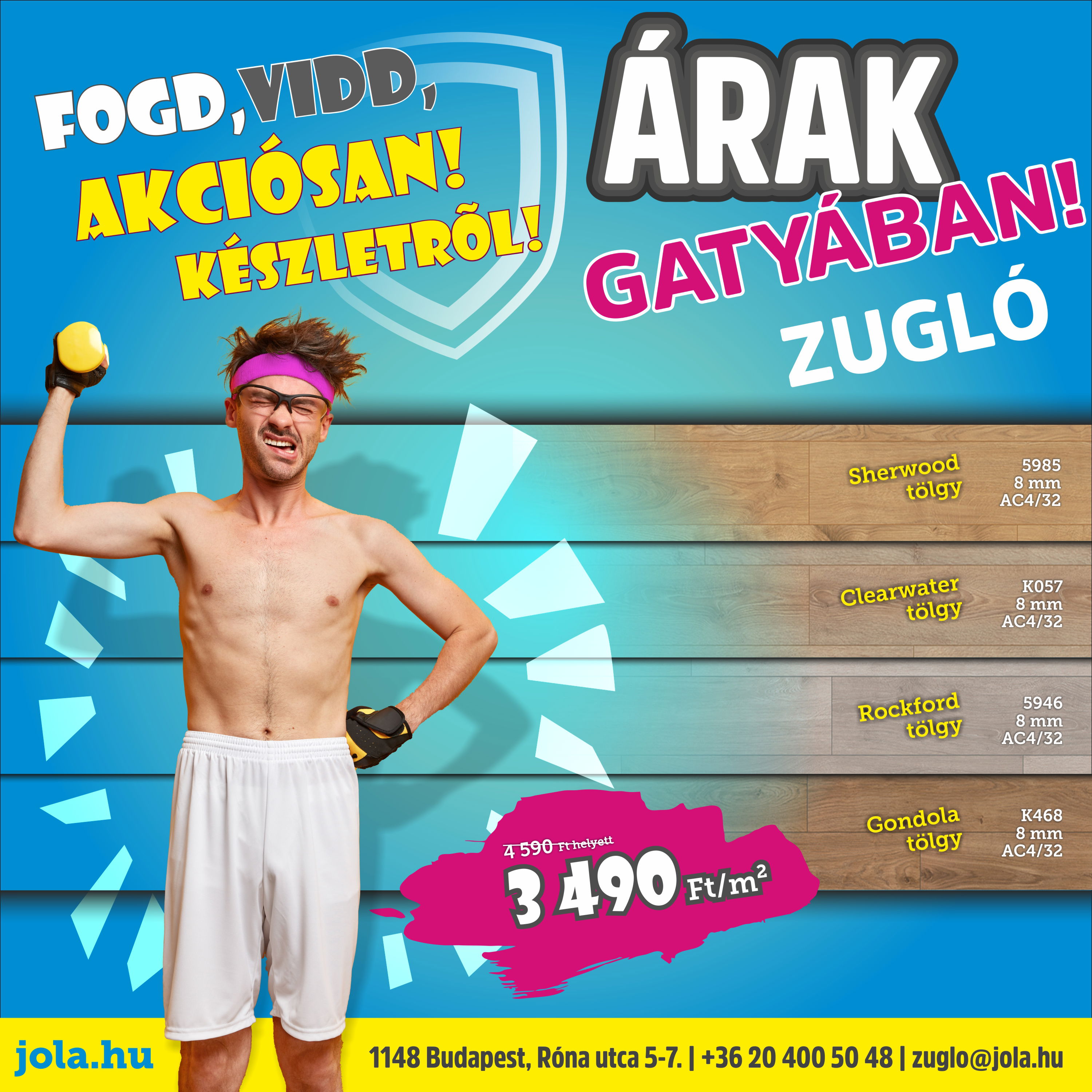 Árak gatyában! Árak gatyában!