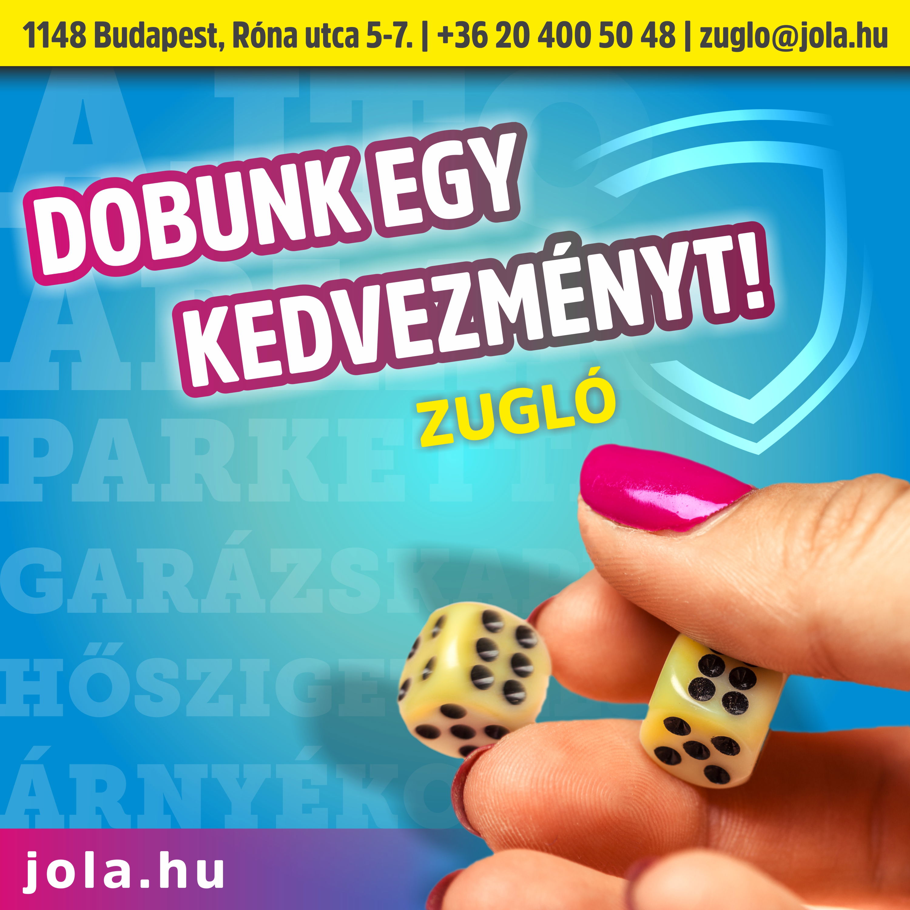 Dobunk egy kedvezmény! Dobunk egy kedvezmény!