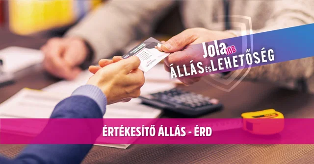 Érd – Értékesítő állás