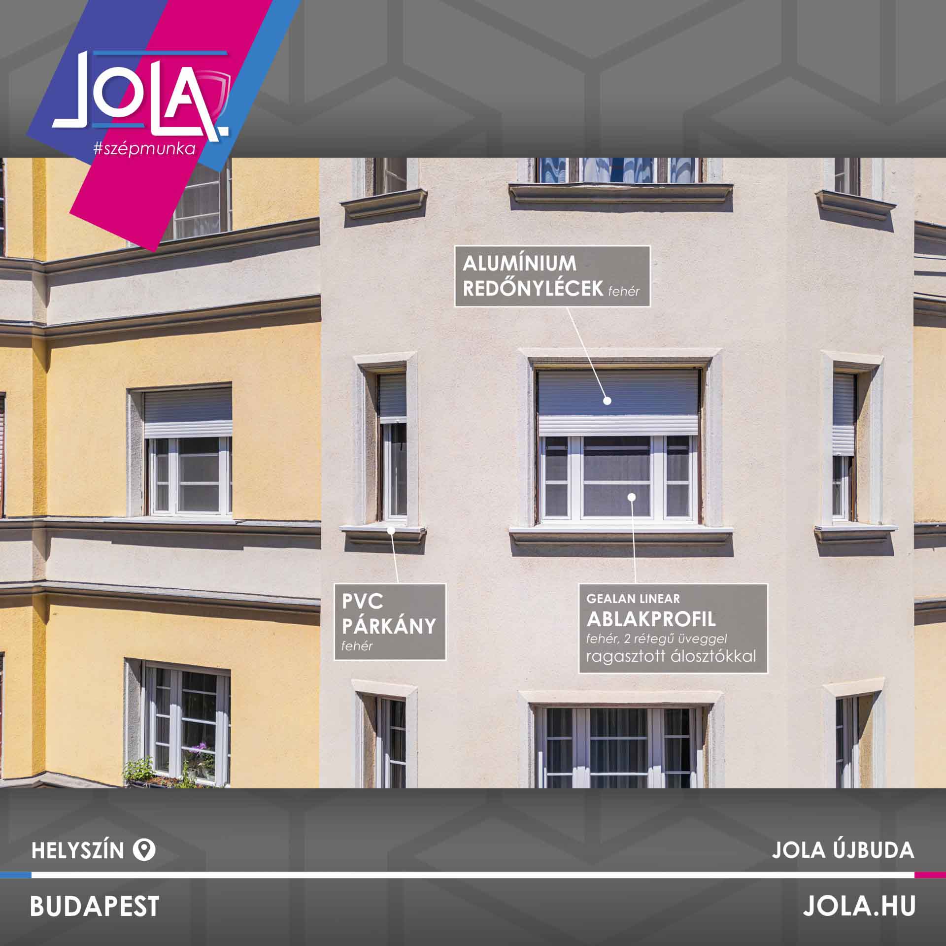 Jola ajtó ablak | Referencia 007