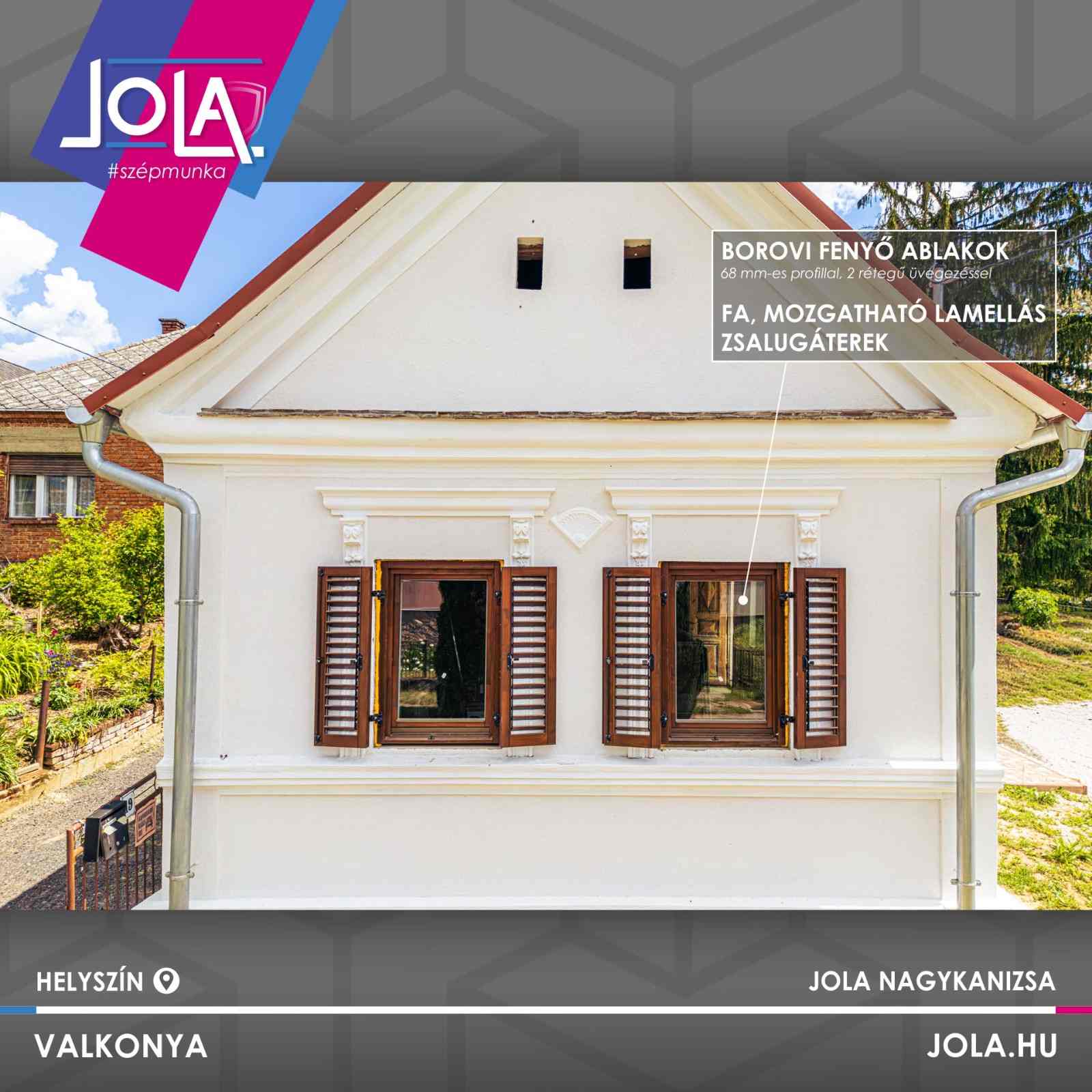 Jola ajtó ablak | Referencia 007