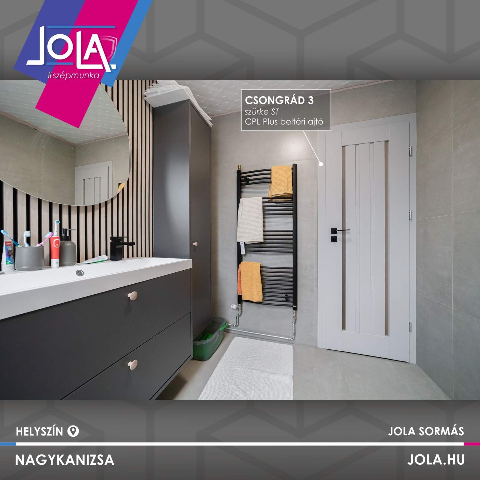Jola beltéri ajtó | Referencia 009