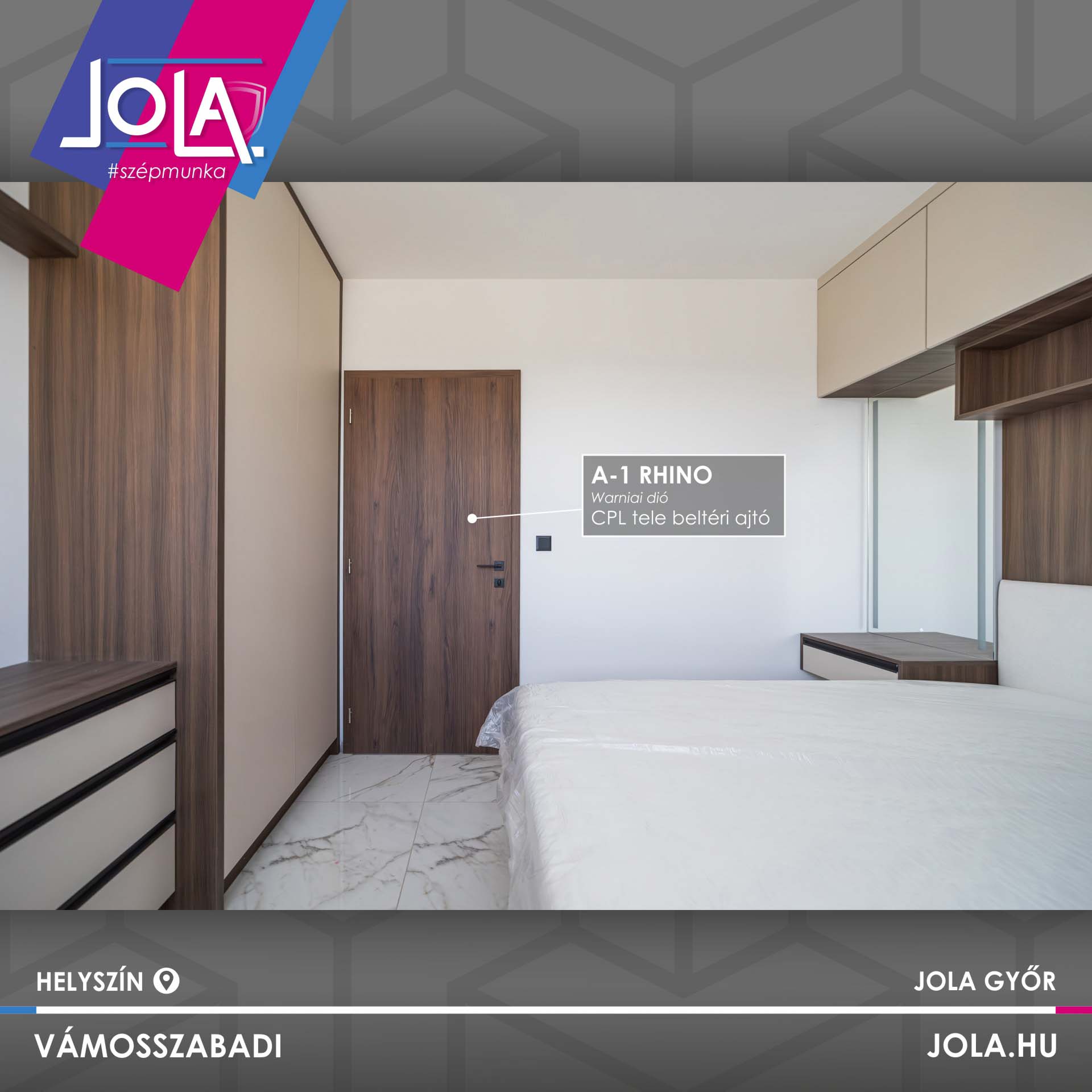 Jola beltéri ajtó | Referencia 002