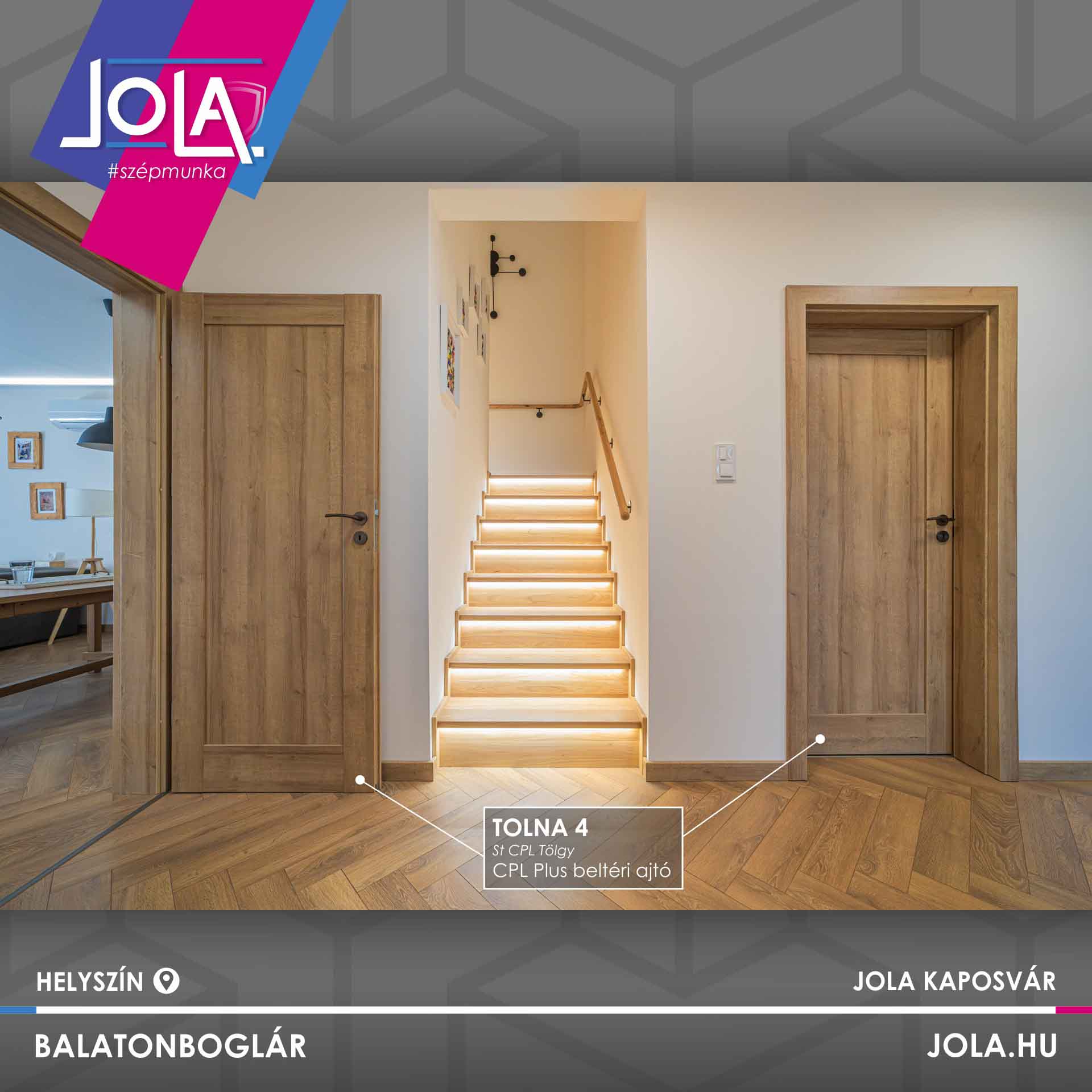 Jola beltéri ajtó | Referencia 008