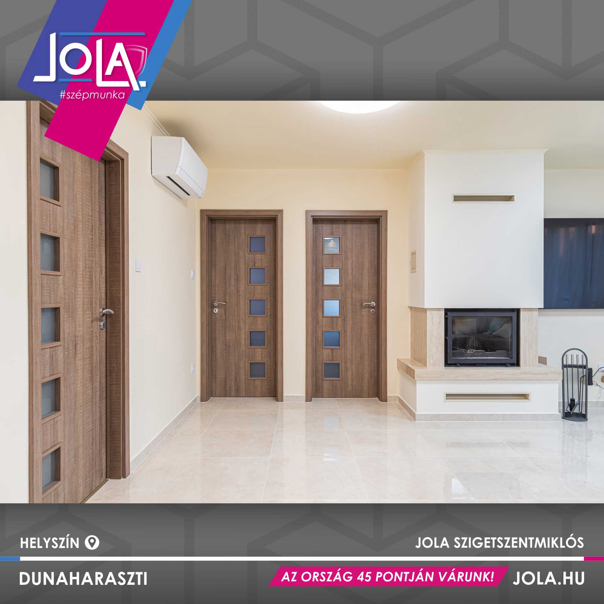 Jola beltéri ajtó | Referencia 009