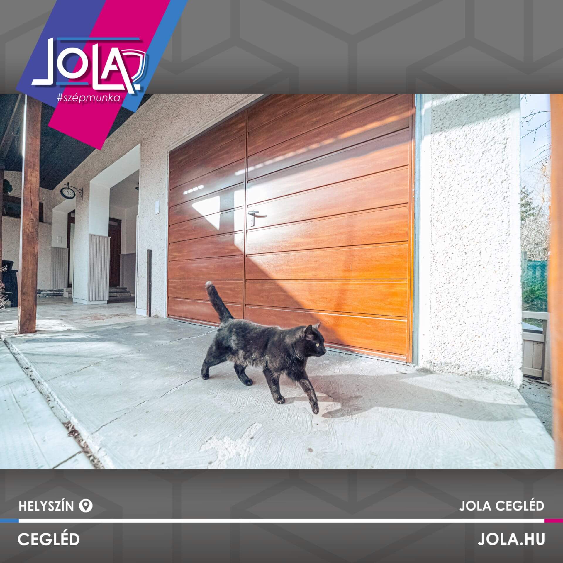 Jola garázskapu | Referencia 006