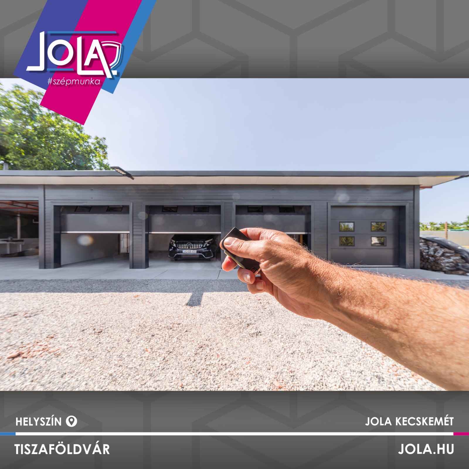 Jola garázskapu | Referencia 002