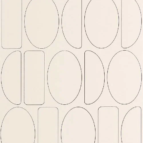 Légèreté - Beige / noir fusain tapéta