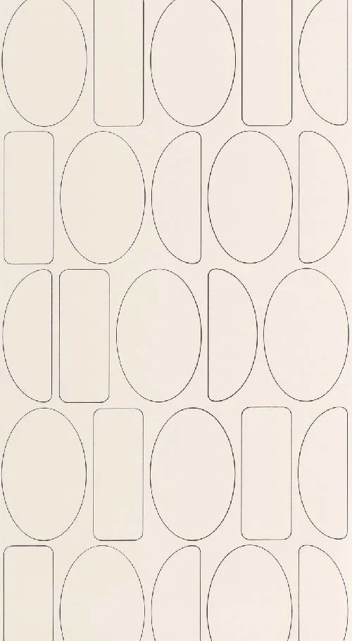 Légèreté - Beige / noir fusain tapéta