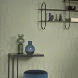 Légèreté - Vert khaki tapéta - 1