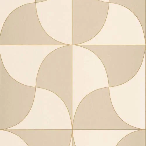 Virevolte - Beige ficelle tapéta