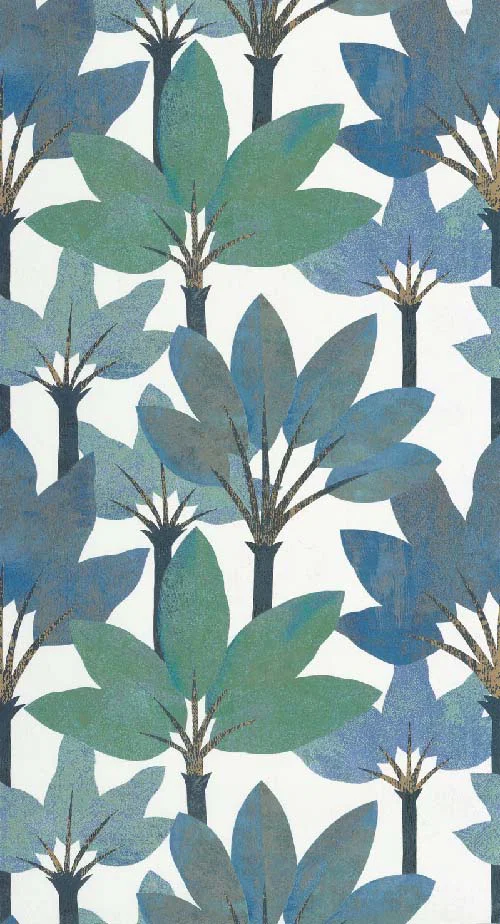 Babel - Bleu mediterranee tapéta