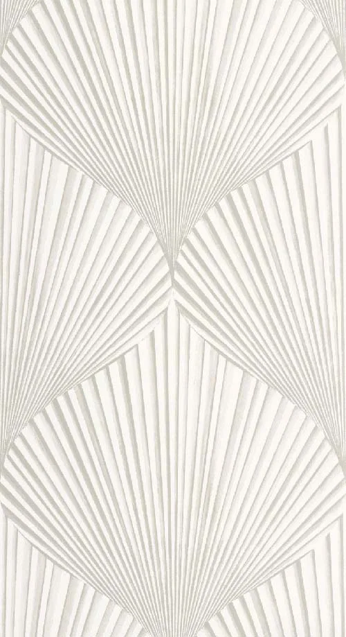 Semiramis - Blanc coton tapéta
