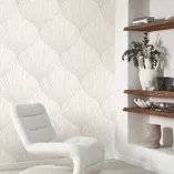 Semiramis - Blanc coton tapéta - 1