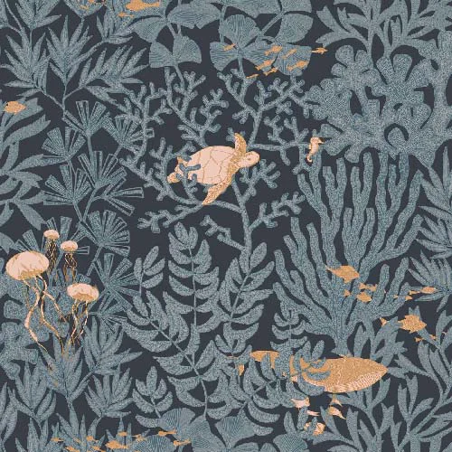 Atlantide - Bleu abysse tapéta