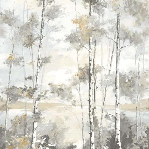 Foret Boréale_S Gris Hivernal panel