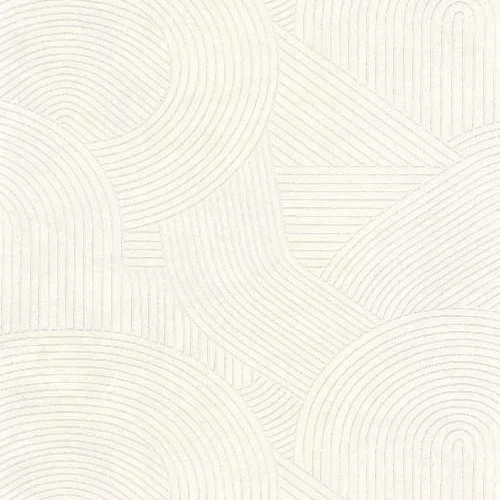 Jardin des Pierres - Blanc polaire tapéta