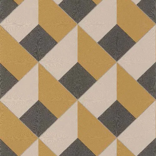 Losange - Jaune ocre tapéta