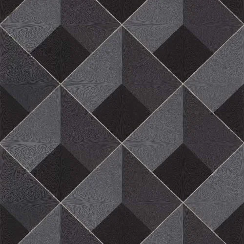 Losange - Noir graphite tapéta