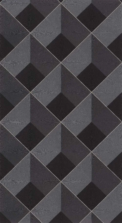 Losange - Noir graphite tapéta