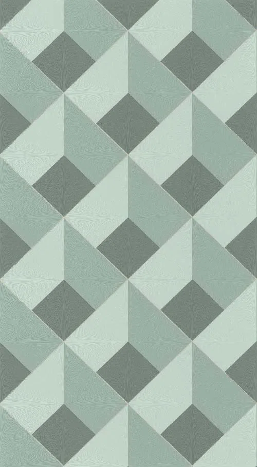 Losange - Vert de gris tapéta