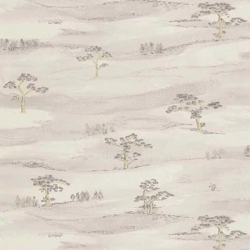 Mokuso - Gris plume tapéta