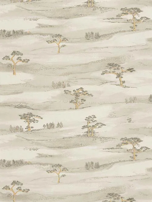 Mokuso - Vert lichen tapéta
