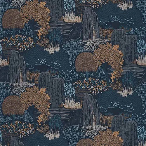Niwa - Bleu encre tapéta