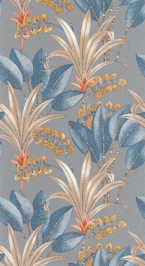 Palma - Gris/bleu tapéta