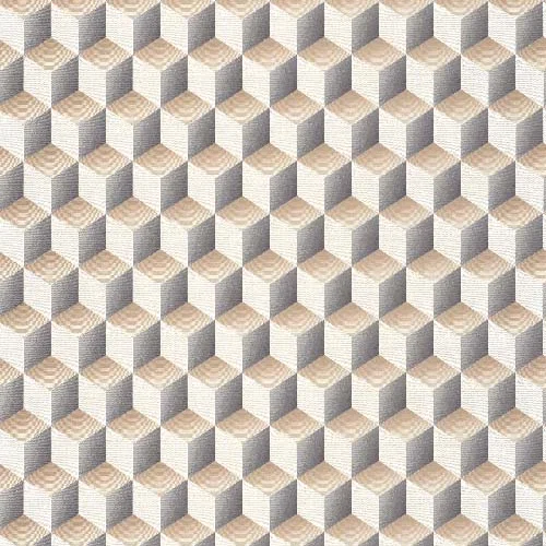 Rythm - Beige, noir tapéta