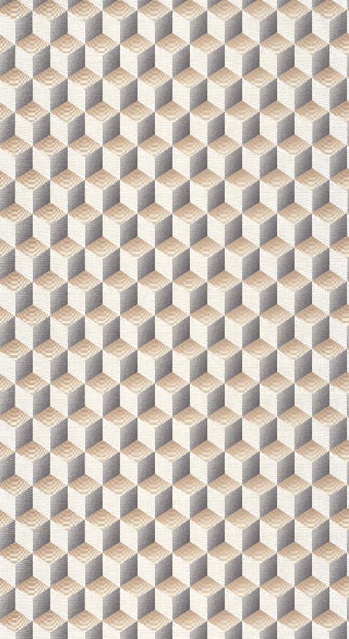 Rythm - Beige, noir tapéta