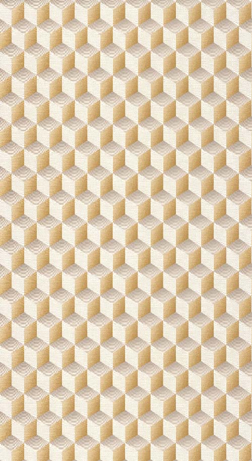 Rythm - Jaune ocre tapéta
