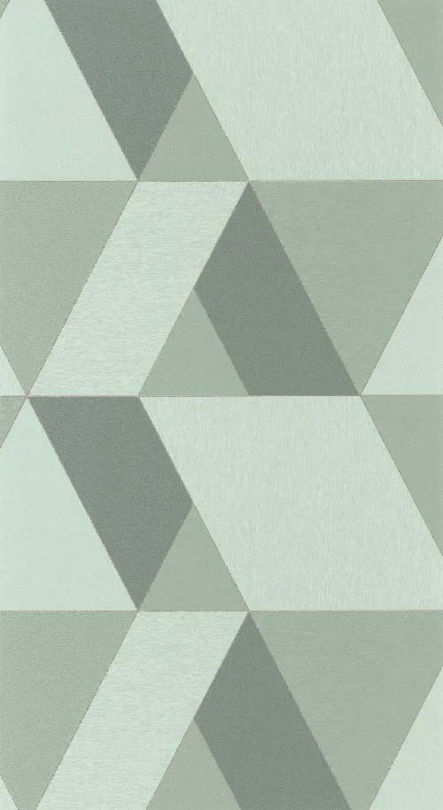 Tangram - Vert de gris tapéta