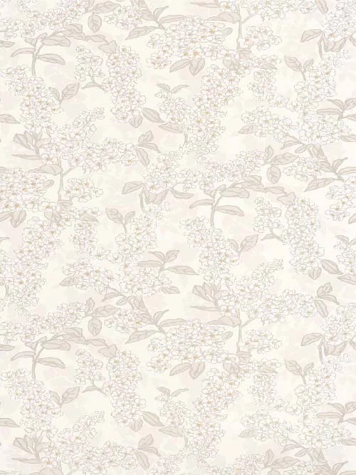 Ume - Blanc coton tapéta