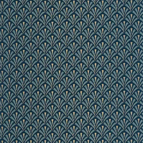 Abundance - Bleu nuit dore tapéta