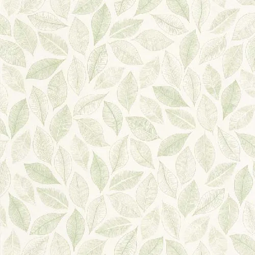 Bliss - Blanc vert mousse tapéta