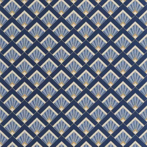 Effervescence - Bleu d outre mer dore tapéta