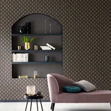 Effervescence - Noir dore tapéta - 1