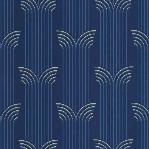Glamour - Bleu d outre mer dore tapéta