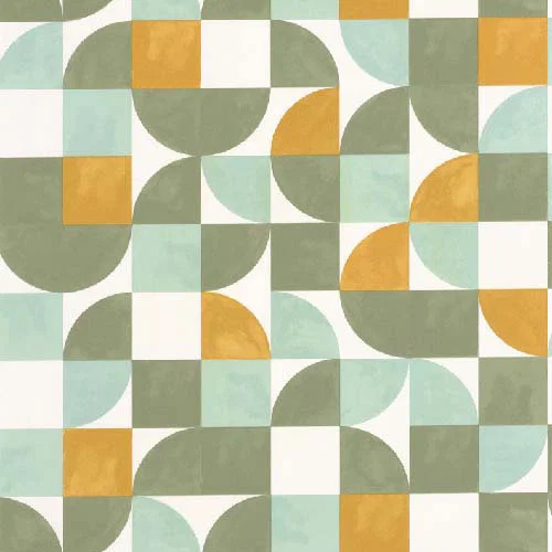 Happiness - Vert khaki orange tapéta