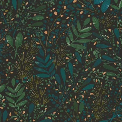 Joy - Vert bleu or fond noir tapéta