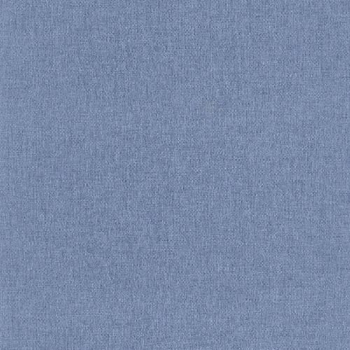 Linen Uni - Bleu jean clair tapéta
