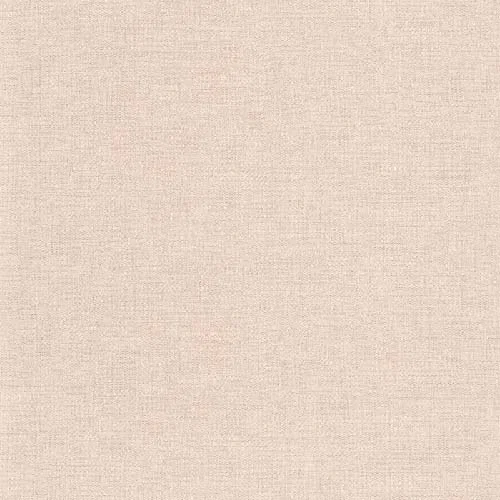 Linen Uni Métallisé - Rose poudre dore tapéta