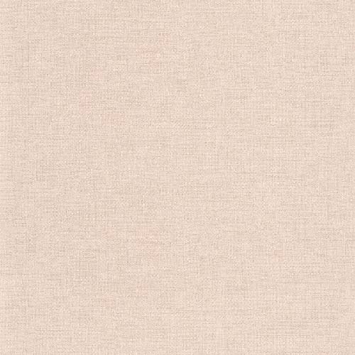 Linen Uni Métallisé - Rose poudre dore tapéta