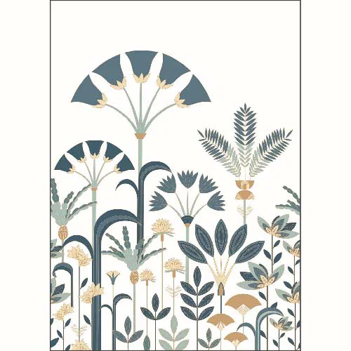 Luxuriance M Bleu panel