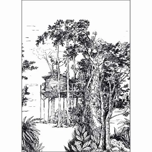 The Garden Shed S Noir panel