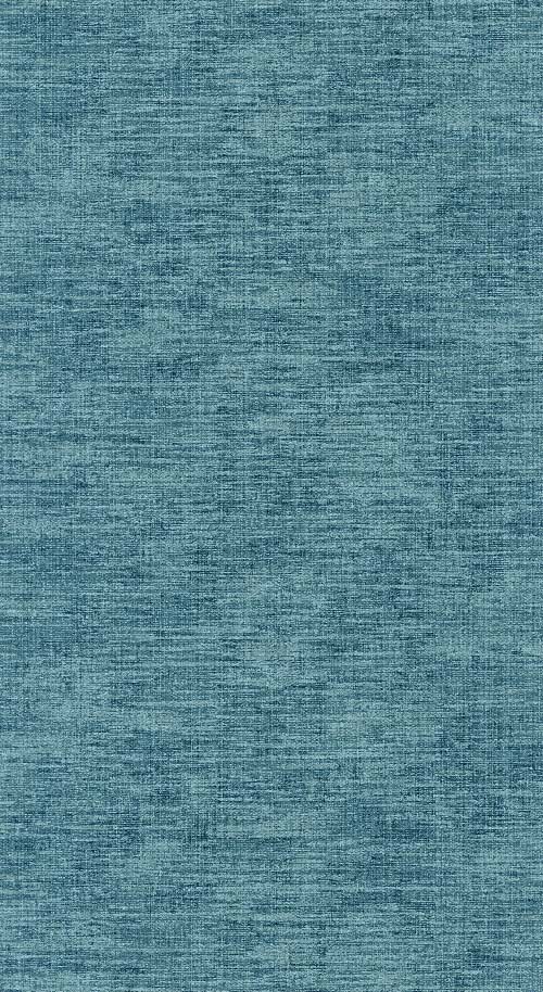 Velvet Uni Mat - Bleu paon