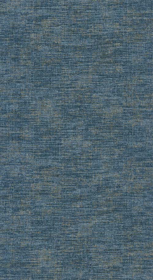 Velvet Uni Metallisé - Bleu dore tapéta